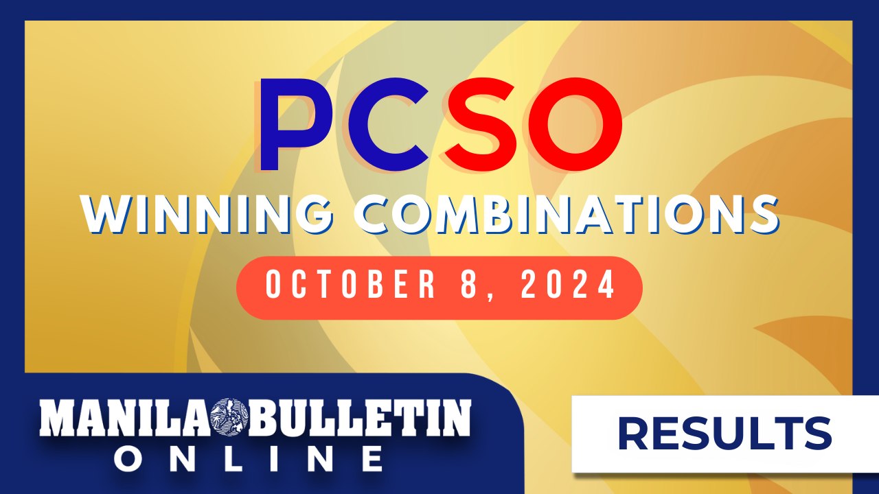 Lotto Draw Results, October 8, 2024 | Ultra Lotto 6/58, Super Lotto 6/49, Lotto 6/42, 6D, 3D, 2D