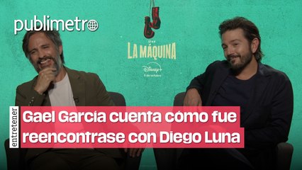 “Fue muy impactante”, Gael García cuenta cómo fue reencontrase en el set con Diego Luna