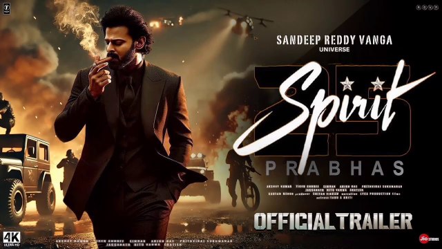 Spirit - Hindi Trailer | Prabhas | Don Lee | Kiara Advani | Sandeep Reddy Vanga | 30 Nov 2024