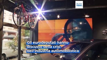 Download Video: Crisi industria automobilistica: Ue discute del calo delle vendite e della transizione ecologica