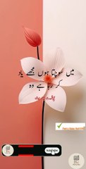 Main sochta hun ... Urdu poetry shayari states