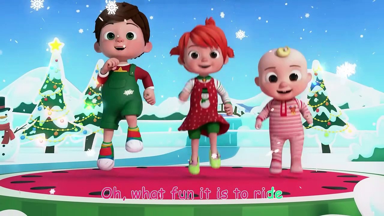 Jingle Bell Dance _ Dance Party _ CoComelon Nursery Rhymes & Kids Songs