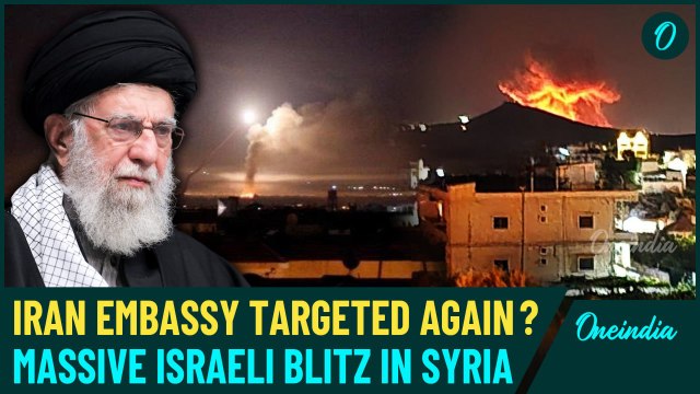 Syria On Fire In New Blitz: Missile Hit Near Miss on Iranian Embassy Kills 7 in Attack On Damascus