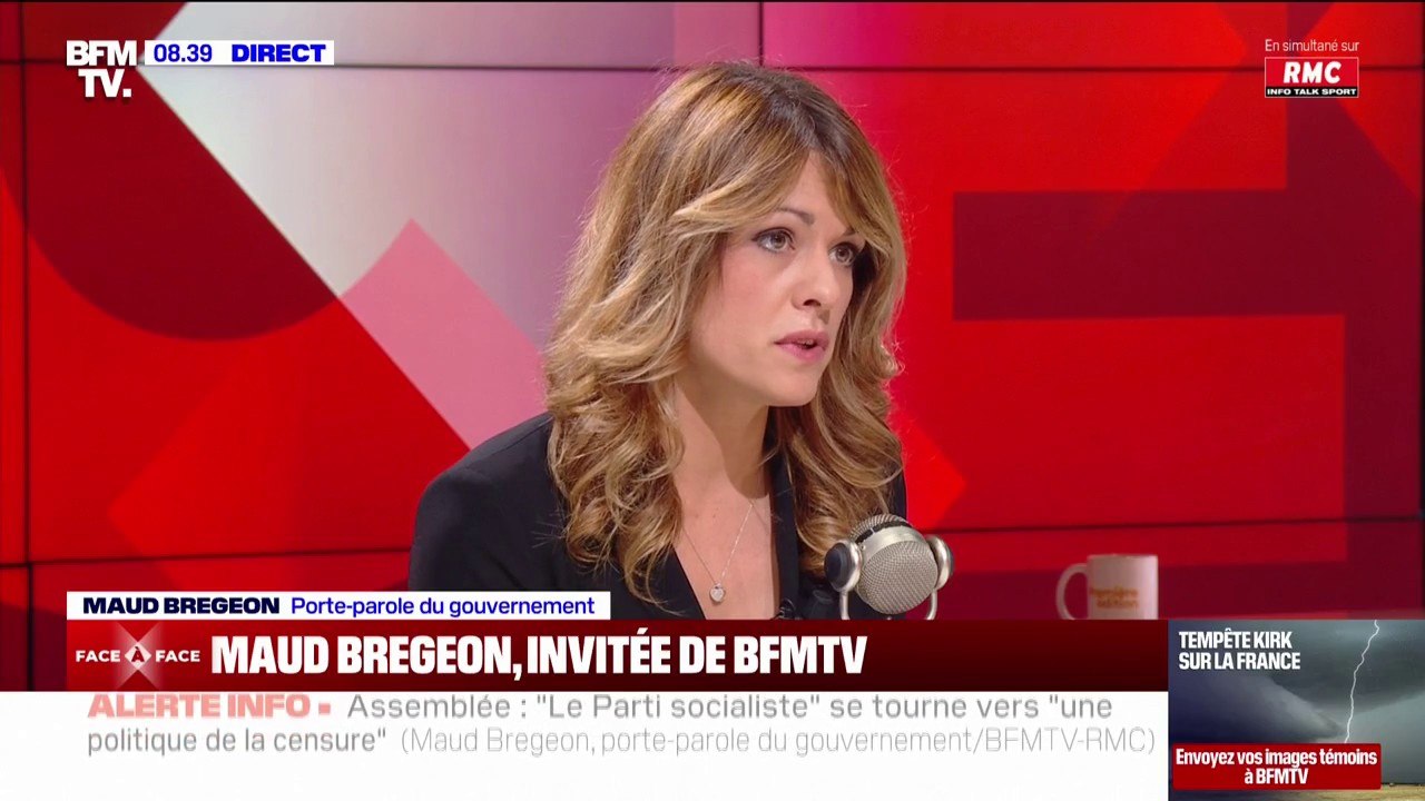 Hausse d'impôts: “Ça nous semble être un équilibre qui est juste”, estime Maud Bregeon