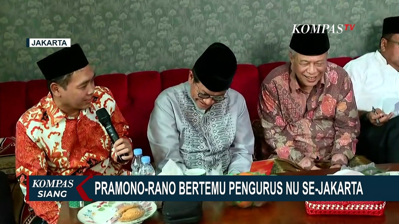 Bertemu Pengurus NU se-Jakarta, Pramono-Rano Janji Tingkatkan Gaji Guru Honorer Setara UMP