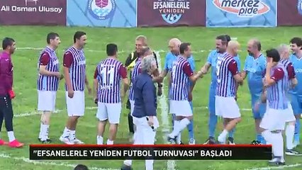 Trabzonspor'da efsaneler sahaya indi