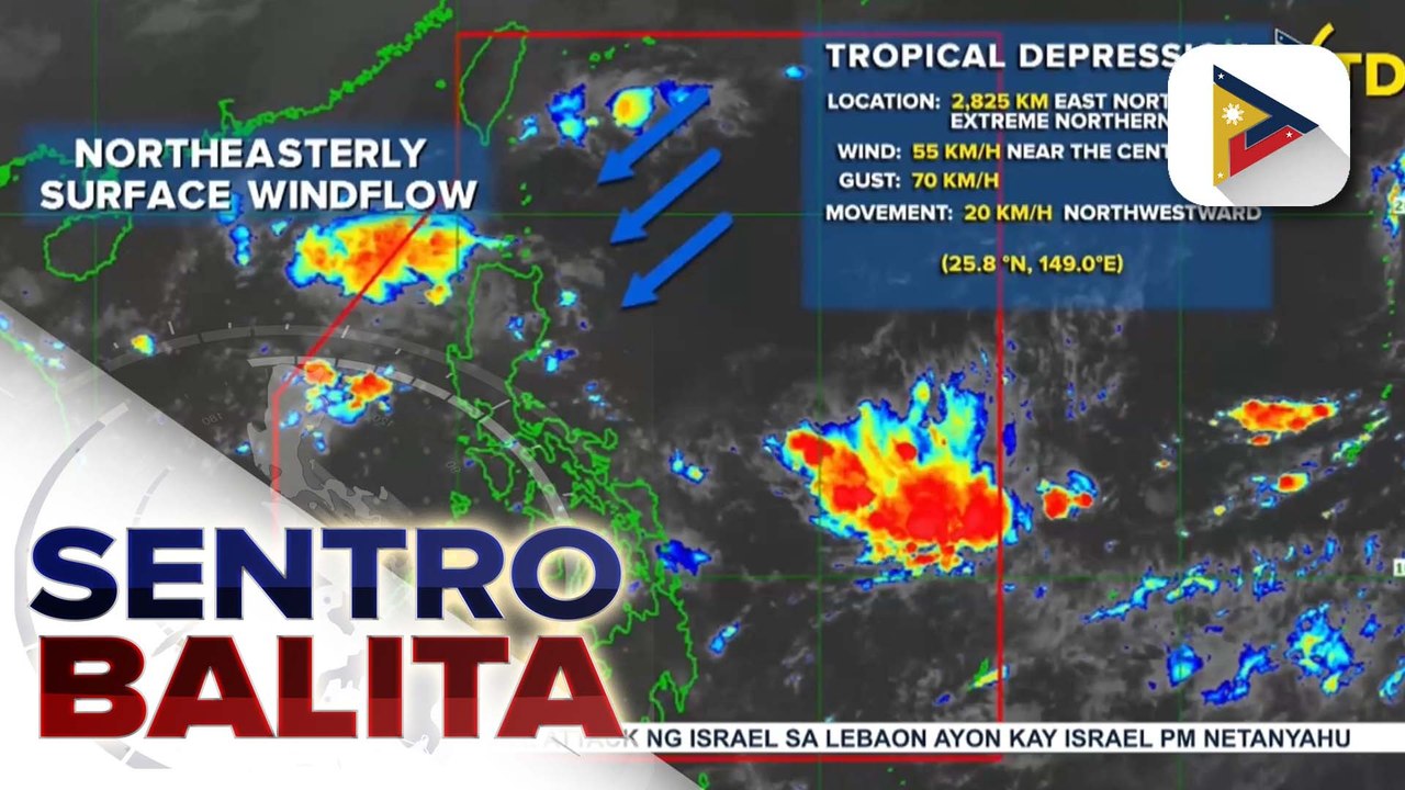 Northeasterly surface windflow, nakaaapekto sa extreme northern Luzon