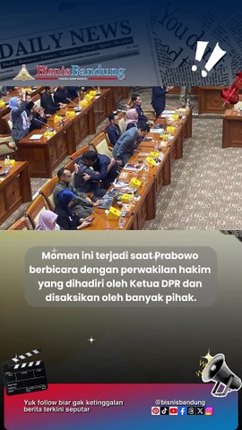 Prabowo Janji Naikkan Gaji Hakim, Air Mata Haru Pecah di Telepon!