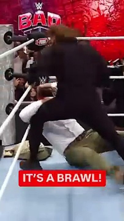 Gunther attacked by brawl