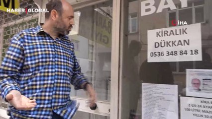 100 litre mazot karşılığı dükkanını kiralıyordu, şimdi ise süt istiyor