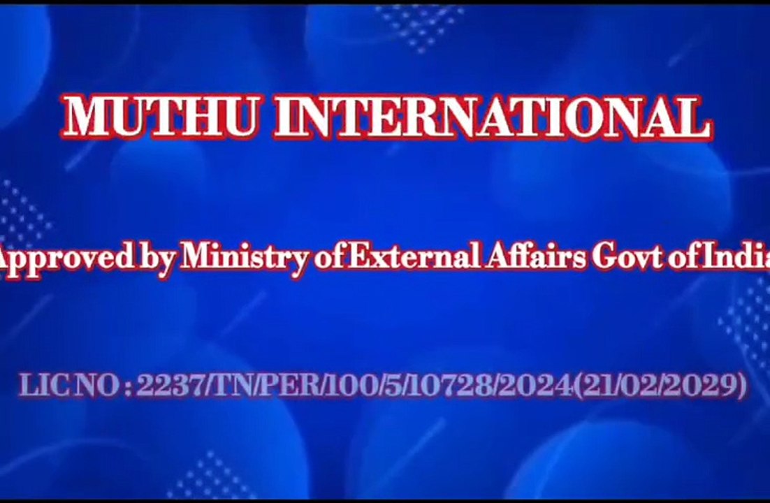 Mahendiran mrm #jobs#seychelles Muthu International Thanjavur [WhatsApp+91 85258 72756,+919943517064