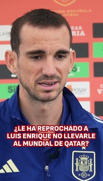 Fabián se sincera sobre si le reprochó algo a Luis Enrique en Qatar 2022
