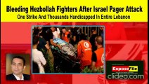 Bleeding Hezbollah Fighters After Israel Pager Attack, One Strike And Thousands Handicapped In Entire Lebanon