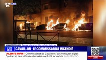 Commissariat incendié à Cavaillon: un délégué d'Alliance Police nationale évoque 