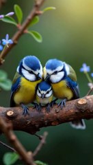 Sparrow Caring for Its Little Chicks #shorts