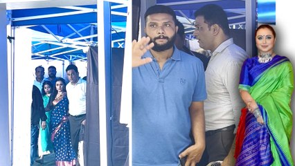 Dura Puja 2024: Rani Mukerji, Paps से बचती दिखीं, Bodyguards ने Media को Photo लेने से रोका!