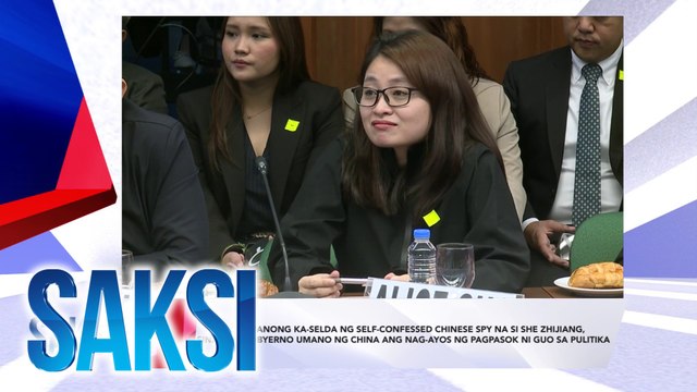 SAKSI RECAP: Dismissed Bamban mayor Alice Guo, hindi na tatakbo sa eleksyon 2025 (Originally aired on October 8, 2024)