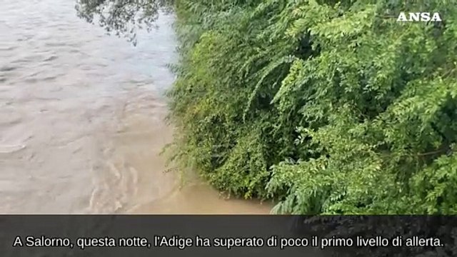 Sotto controllo la piena di Adige e Isarco in Alto Adige