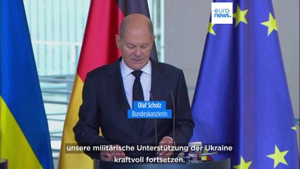 "Wollen gerechten, dauerhaften Frieden" - Selenskyj trifft Scholz in Berlin
