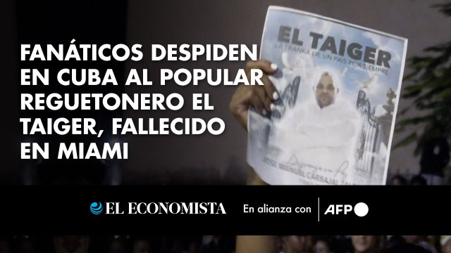 Fanáticos despiden en Cuba al popular reguetonero El Taiger, fallecido en Miami