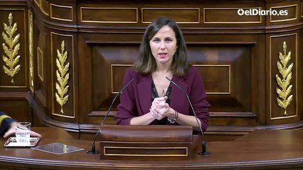 Belarra acusa a Sánchez de abanderar un “racismo soft”: “Han comprado los marcos de la extrema derecha”