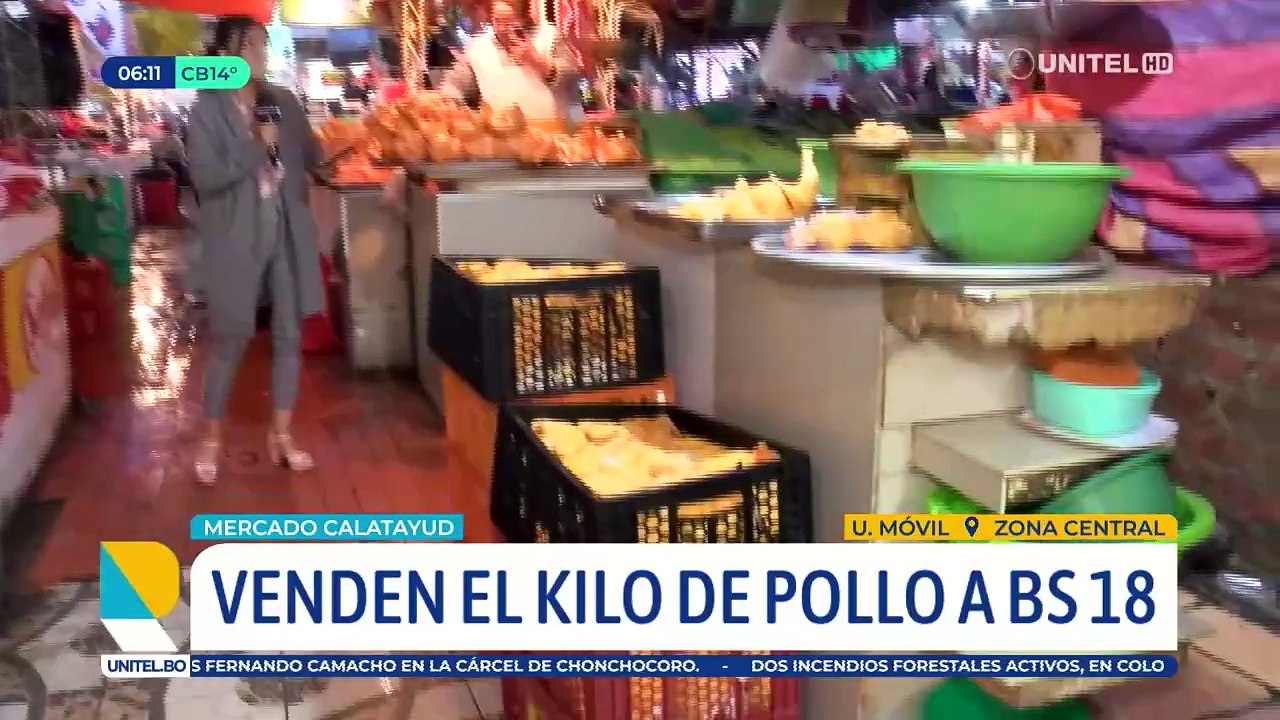 El precio del pollo sigue subiendo en mercados de Cochabamba, el jueves no venderán el producto