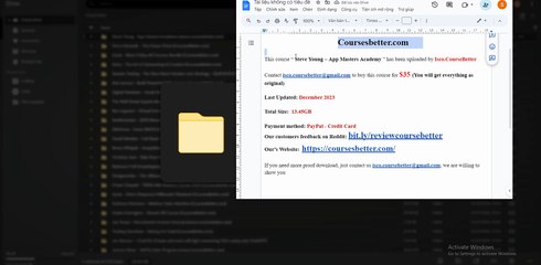 Steve Young – App Masters Academy Download