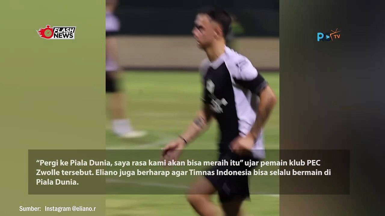 Eliano Reijnders Ungkap Targetnya Bersama Timnas Indonesia, Masuk Piala Dunia dan Juara Piala Asia