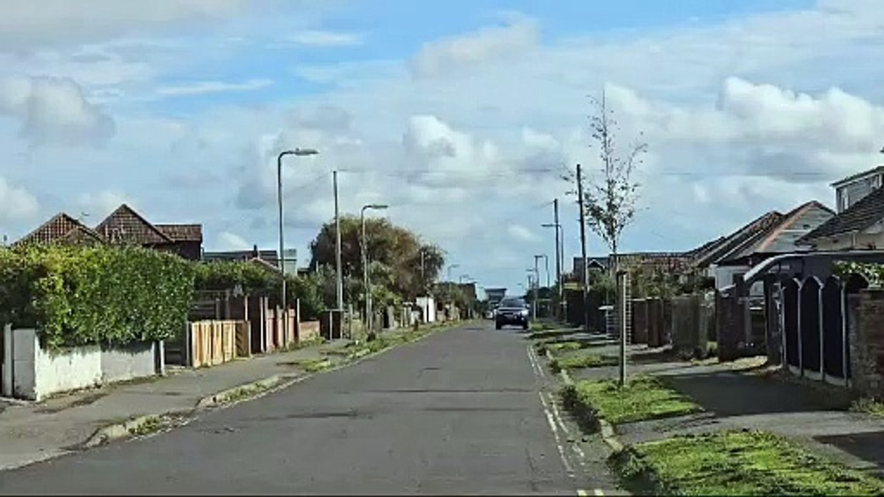 Aftermath of "tornado" on Hayling Island