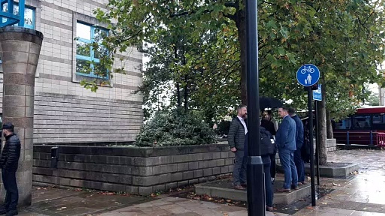 Wolverhampton Crown Court evacuated.