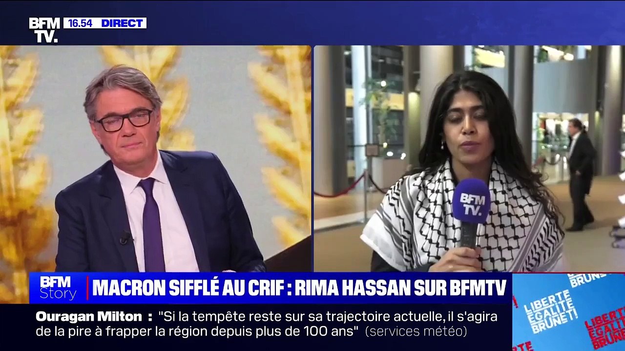 Rima Hassan critique la ligne éditoriale de BFMTV en direct, son interview est interrompue