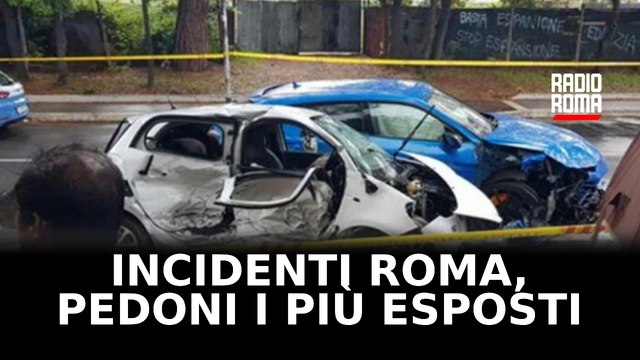 Ancora morti in strada, a Roma i pedoni sono la categoria più esposta