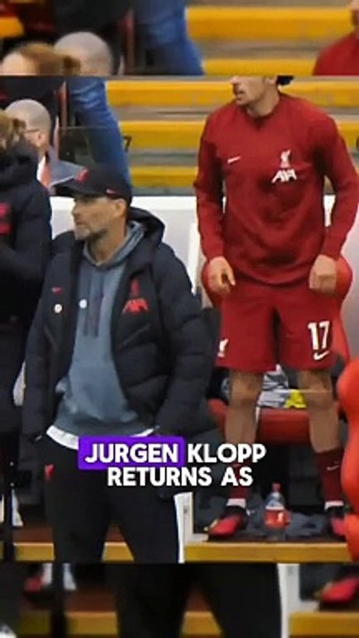 The return of Jurgen Klopp head of world football for the RedBull#football #klopp #redbull #manger