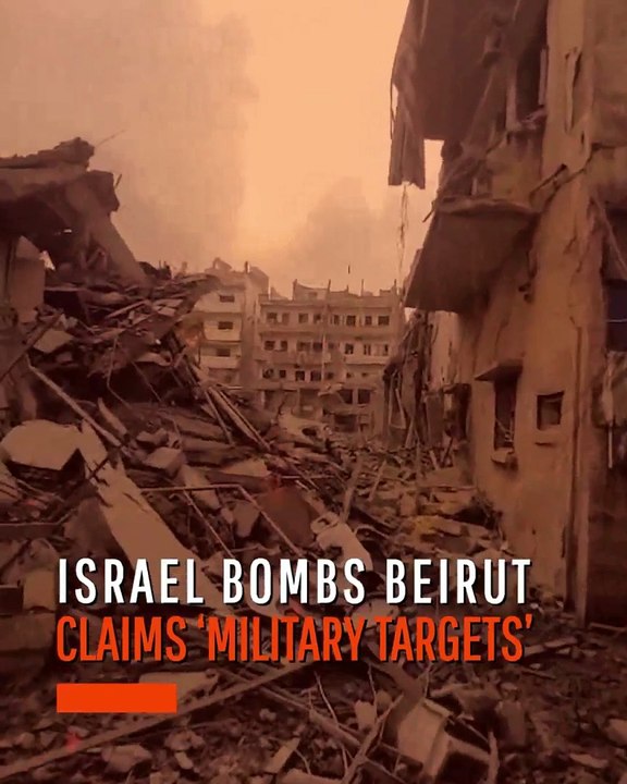 Beirut Houses Israel Struck Pretending They’re Military Targets