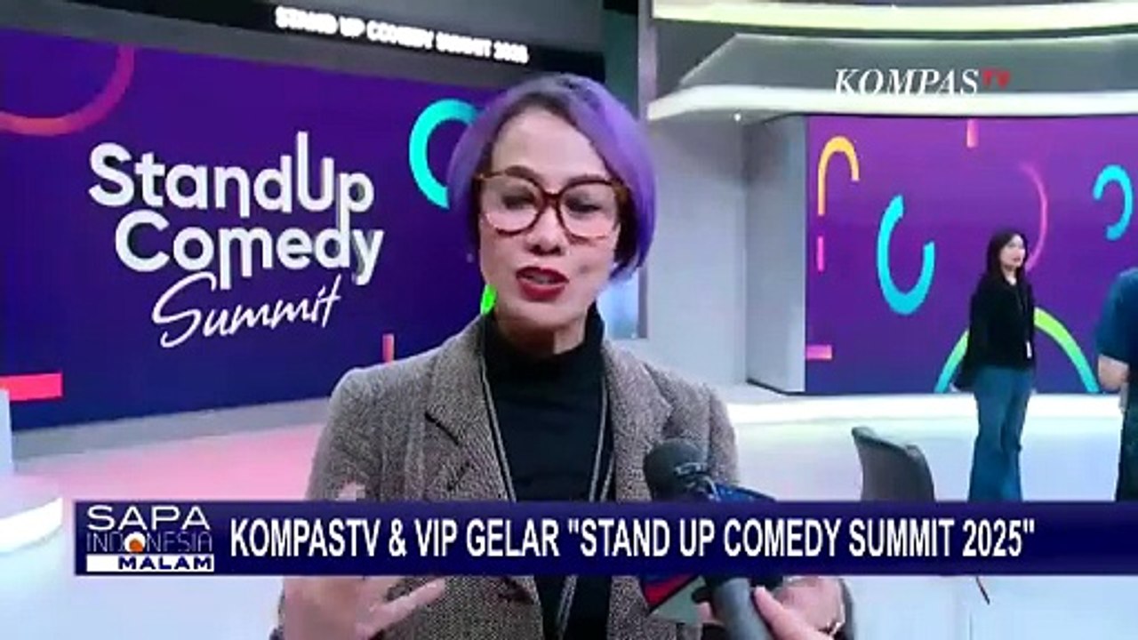 Kompas TV dan VIP Emtek Gelar Stand Up Comedy Summit 2025, Hadirkan Komika Terbaik Indonesia