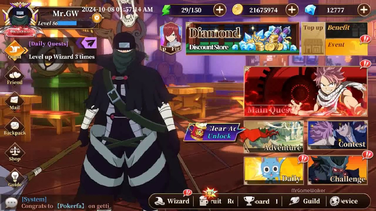 Fairy Tail: Fierce Fight Gameplay (Android/IOS) [No Commentary] Tower of Heaven