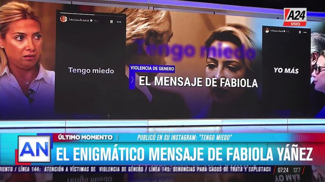 TENGO MIEDO , alarmante mensaje de Fabiola Yáñez y la respuesta de Sofía Pacchi