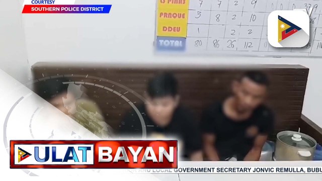 Isang lalaki at dalawang babae, arestado sa ikinasang buy-bust operation sa Brgy. New Lower, Bicutan