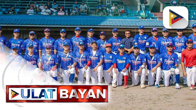 Philippine national baseball team, patuloy ang paghahanda sa 2024 East Asia Cup na gaganapin sa bansa