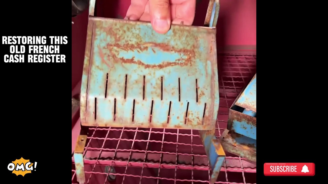 Restoring this Old French Cash Register