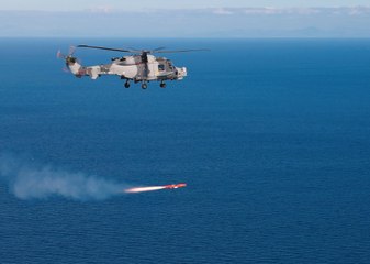 Royal Navy Launches New Missile from Attack Helicopter 🚁