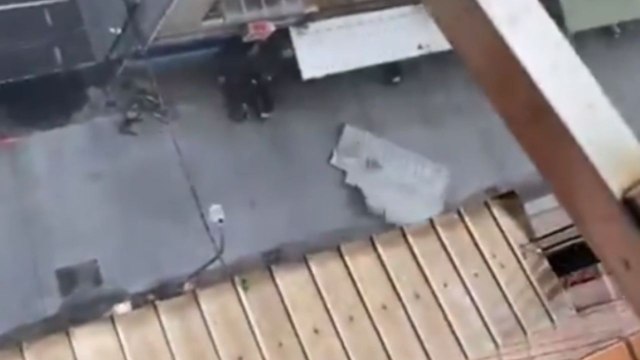 Dramatic footage shows intense winds tearing through Kaohsiung during massive typhoon