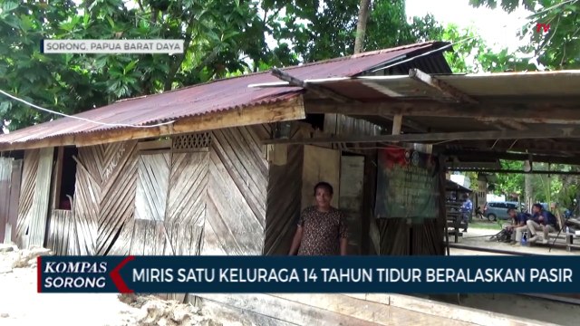 Satgas OPSTER TNI AL Lantamal XIV Sorong Bedah Rumah Warga Kurang Mampu