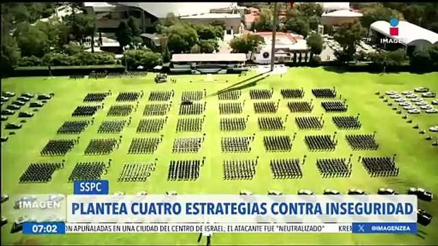 Omar García Harfuch plantea cuatro estrategias contra la inseguridad