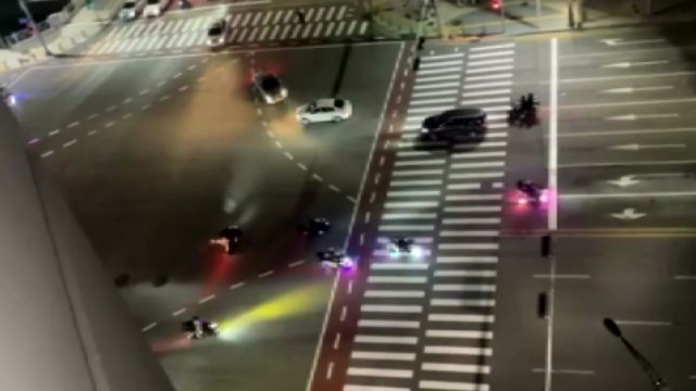 천안·아산 폭주족 등 교통법규 위반 102건 적발 / YTN