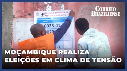 Moçambique abre votação para eleger presidente e Parlamento em clima de tensão