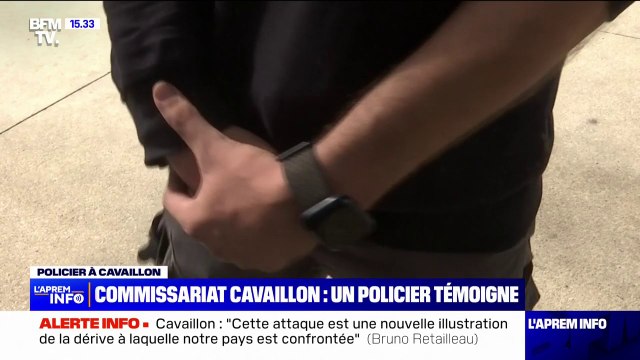 Voitures de police incendiées à Cavaillon: Ça nous donne envie d'aller chercher ceux qui ont fait ça témoigne un des policiers de la ville