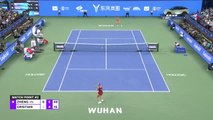 Wuhan - Zheng en huitièmes de finale