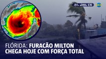 Furacão Milton deve atingir a Flórida com força total nesta quarta