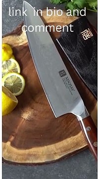 Chef Knife Japanese Pro 8 Inch Kitchen Knife High Carbon Stainless Steel Damascus knife a